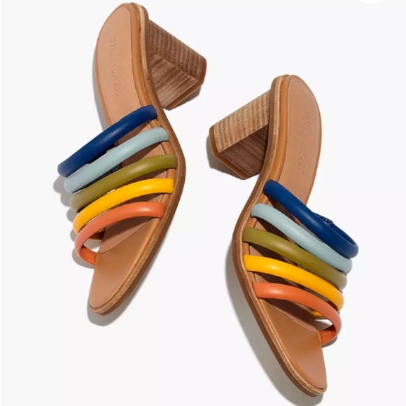 Madewell Shoes - Addie Rainbow High-Heel Mule